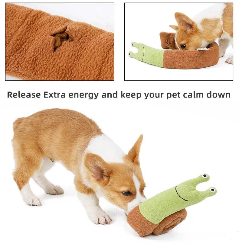 Snail Snuffle Toy