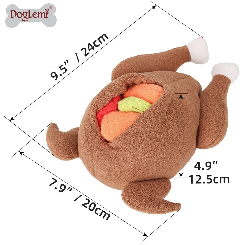 Turkey Snuffle Toy