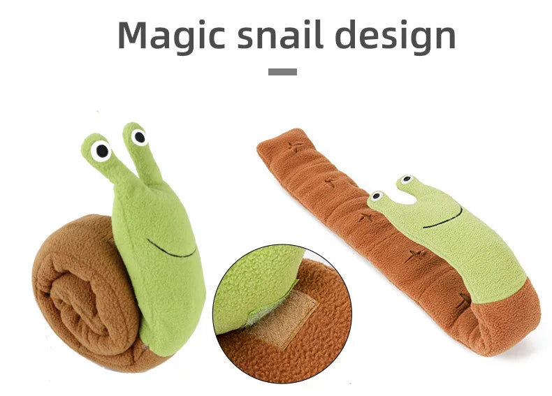 Snail Snuffle Toy