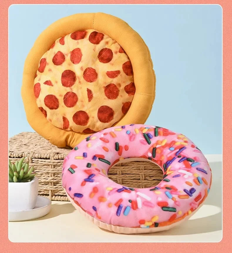 Pizza & Donut Squeak