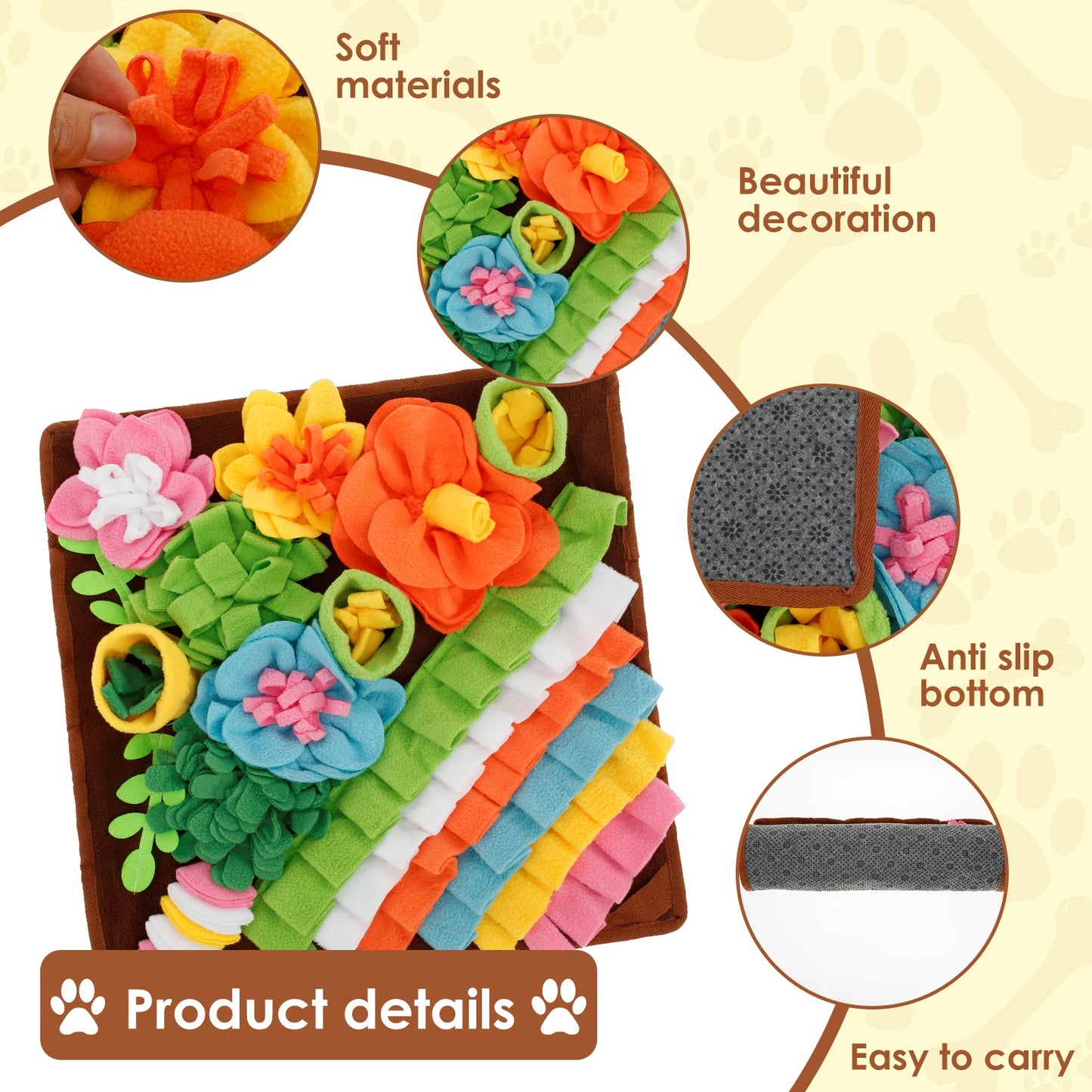 Snuffle Mat – Sushi Style