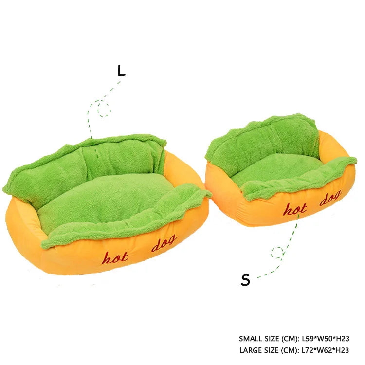 Cotton Hotdog Bed