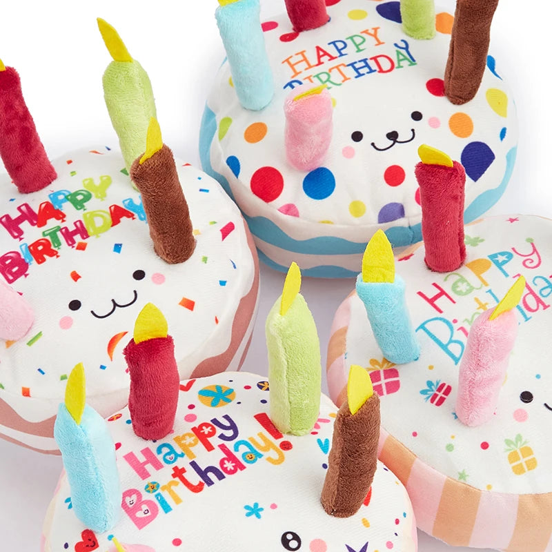 Birthday Plush Squeaky
